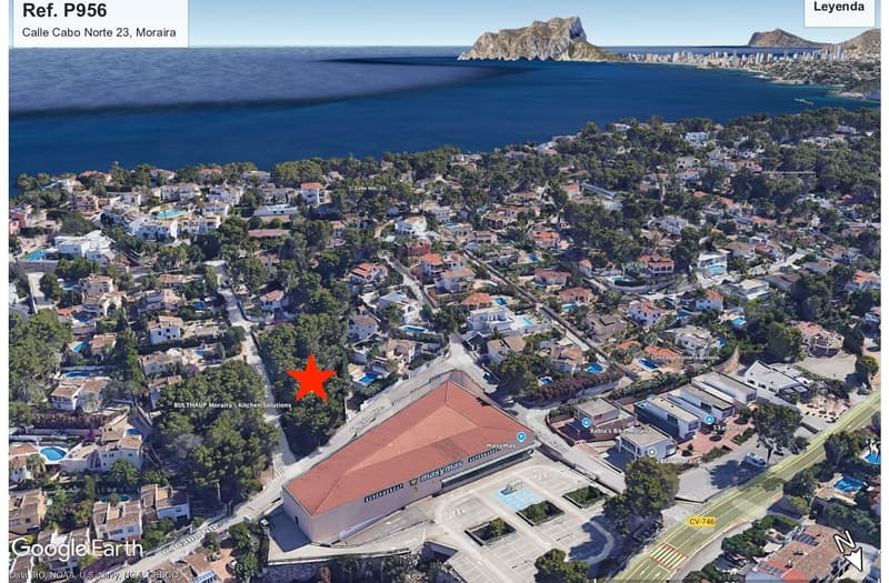 Grote bouwgrond te koop in Cap Blanc | Moraira